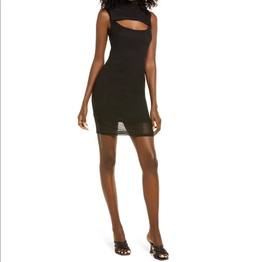 🌻 AFRM Maci Mock Neck Sleeveless dress size small